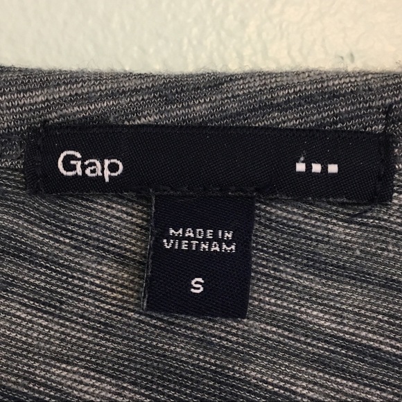 GAP Blue Stripe Dolman 3/4 Sleeve Cardigan Small - Picture 6 of 6